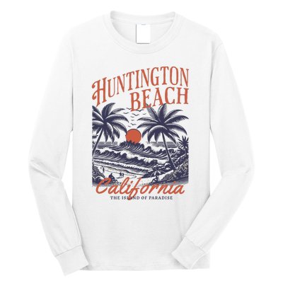 Huntington Beach California Long Sleeve Shirt