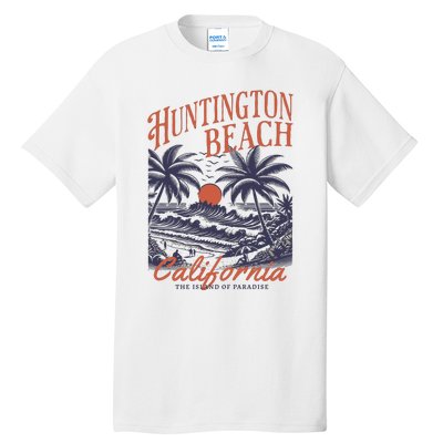 Huntington Beach California Tall T-Shirt