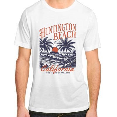 Huntington Beach California Adult ChromaSoft Performance T-Shirt