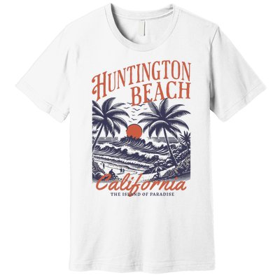 Huntington Beach California Premium T-Shirt