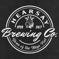 Hearsay Brewing Co Home Of The Mega Pint That’s Hearsay 7 Panel Mesh Trucker Snapback Hat