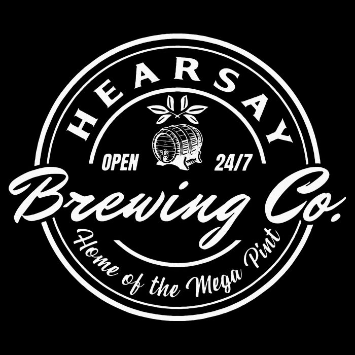 Hearsay Brewing Co Home Of The Mega Pint That’s Hearsay 7-Panel Snapback Hat