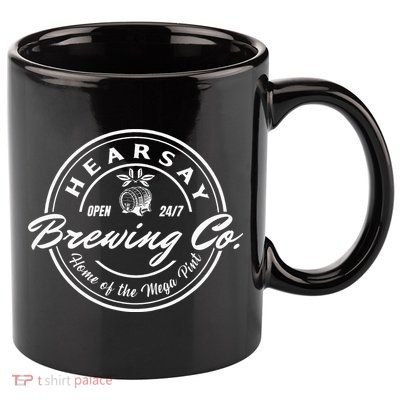 Hearsay Brewing Co Home Of The Mega Pint That’s Hearsay 11oz C Handle Ceramic Mug