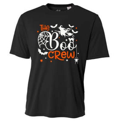 Halloween Boo Crew Witch Bats & Spiders Trick Or Treat Cooling Performance Crew T-Shirt