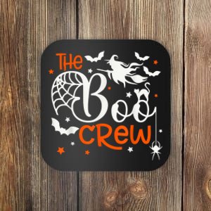 Halloween Boo Crew Witch Bats & Spiders Trick Or Treat Coaster