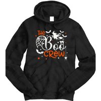 Halloween Boo Crew Witch Bats & Spiders Trick Or Treat Tie Dye Hoodie