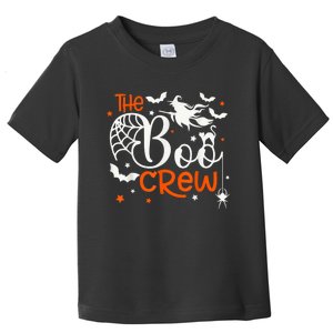 Halloween Boo Crew Witch Bats & Spiders Trick Or Treat Toddler T-Shirt