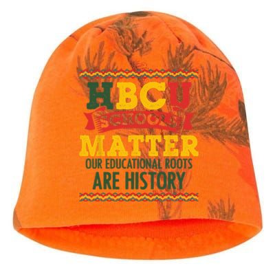 HBCU Black College School Matters African American Student Kati - Camo Knit Beanie