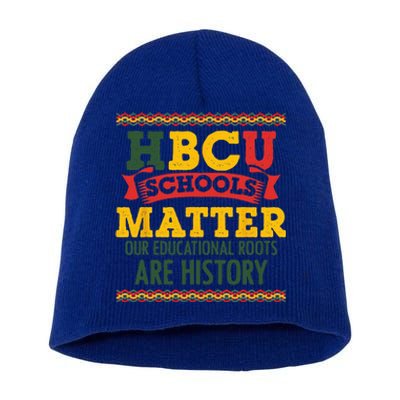 HBCU Black College School Matters African American Student Short Acrylic Beanie