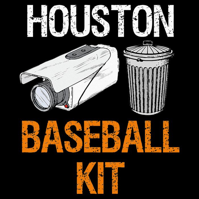 Houston Baseball Camera And Trash Can Gag For Men And Women Drawstring Bag