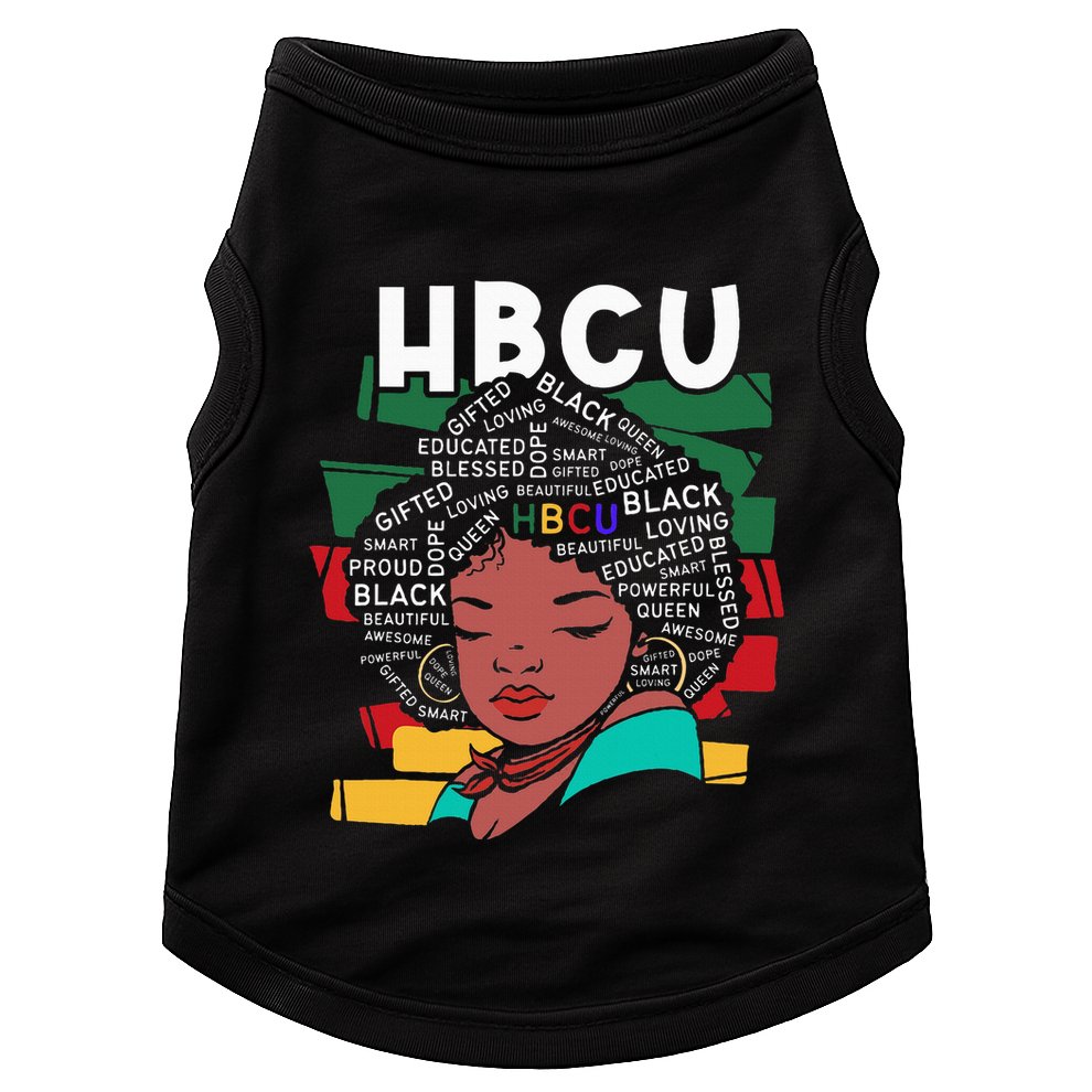 Historical Black College HBCU  Doggie Tank