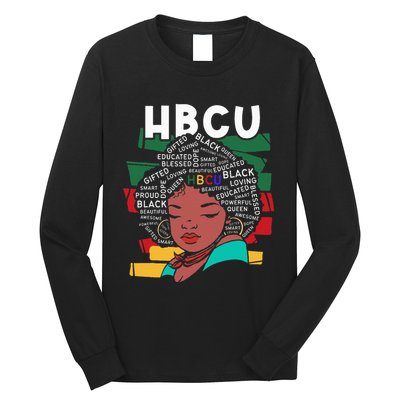 Historical Black College HBCU  Long Sleeve Shirt
