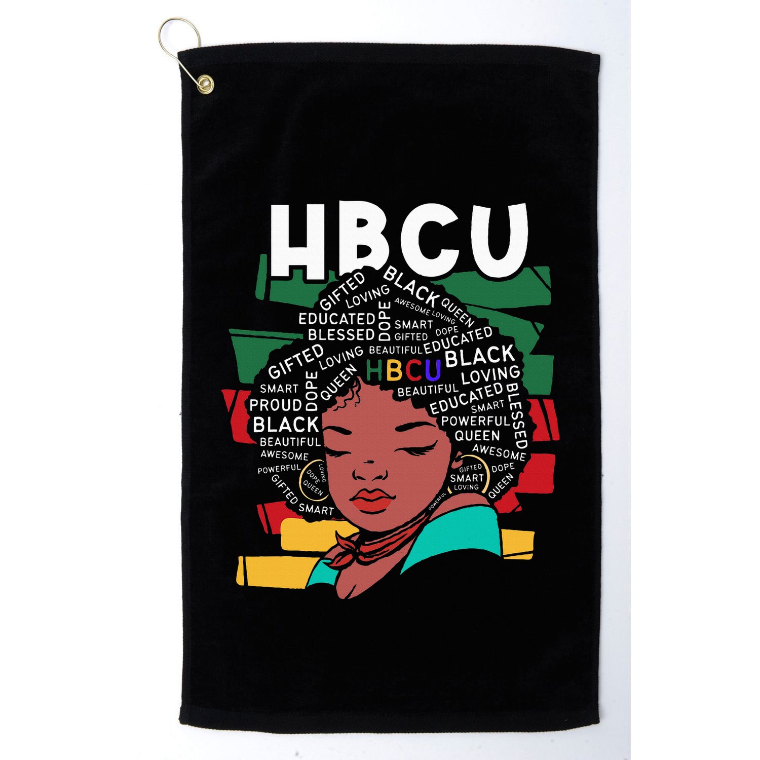 Historical Black College HBCU  Golf Towel