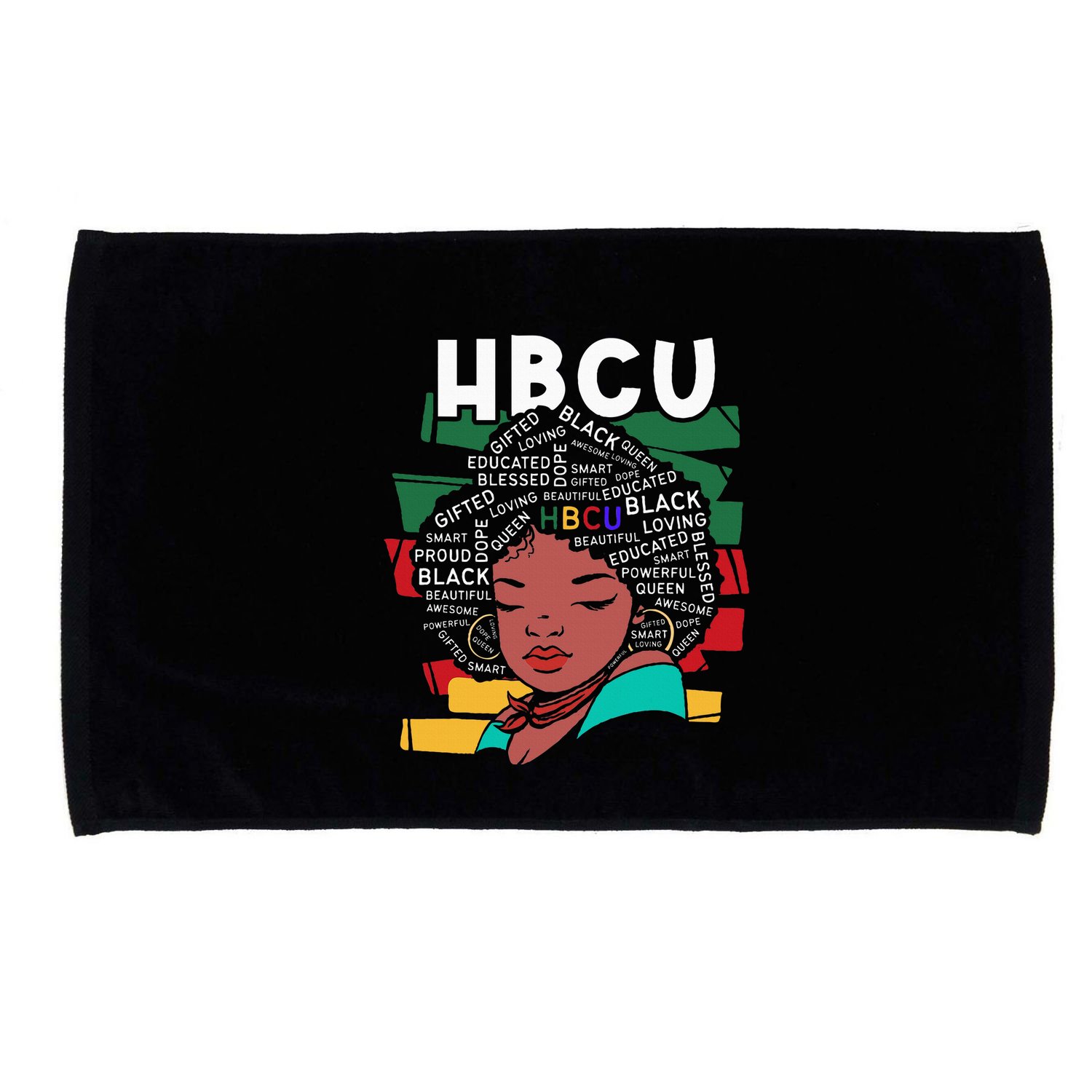 Historical Black College HBCU  Microfiber Hand Towel