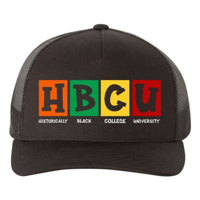  Historical Black College HBCU Yupoong Adult 5-Panel Trucker Hat