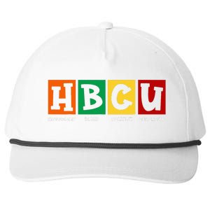  Historical Black College HBCU Snapback Five-Panel Rope Hat