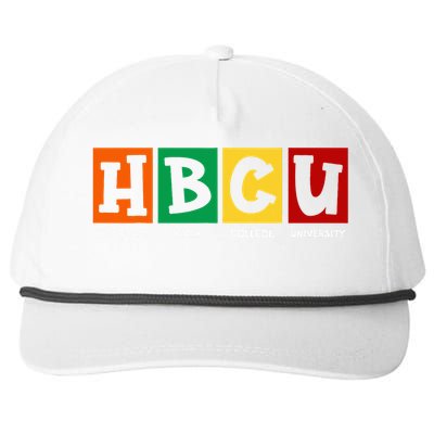  Historical Black College HBCU Snapback Five-Panel Rope Hat