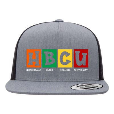  Historical Black College HBCU Flat Bill Trucker Hat