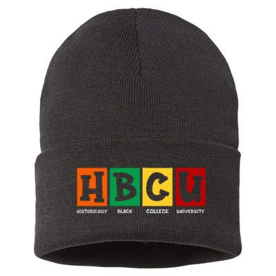  Historical Black College HBCU Sustainable Knit Beanie