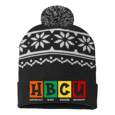  Historical Black College HBCU USA-Made Snowflake Beanie