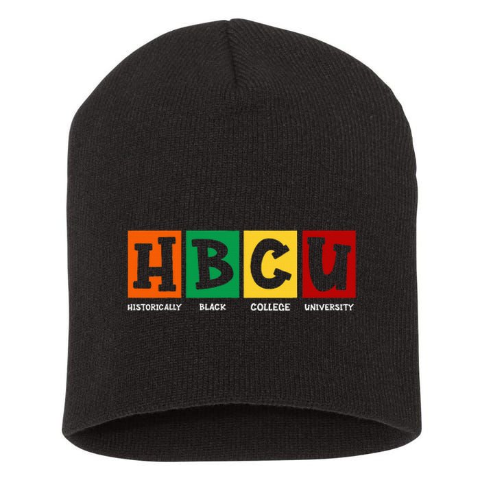  Historical Black College HBCU Short Acrylic Beanie