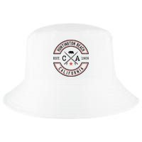 Huntington Beach California Ca Retro Surfer Cool Comfort Performance Bucket Hat