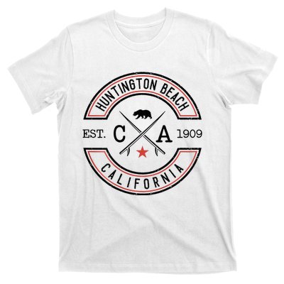 Huntington Beach California Ca Retro Surfer T-Shirt