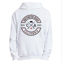 Huntington Beach California Ca Retro Surfer Urban Pullover Hoodie