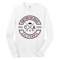 Huntington Beach California Ca Retro Surfer Tall Long Sleeve T-Shirt