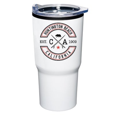 Huntington Beach California Ca Retro Surfer Tumbler