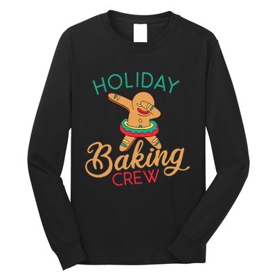 Holiday Baking Crew Xmas Christmas Long Sleeve Shirt