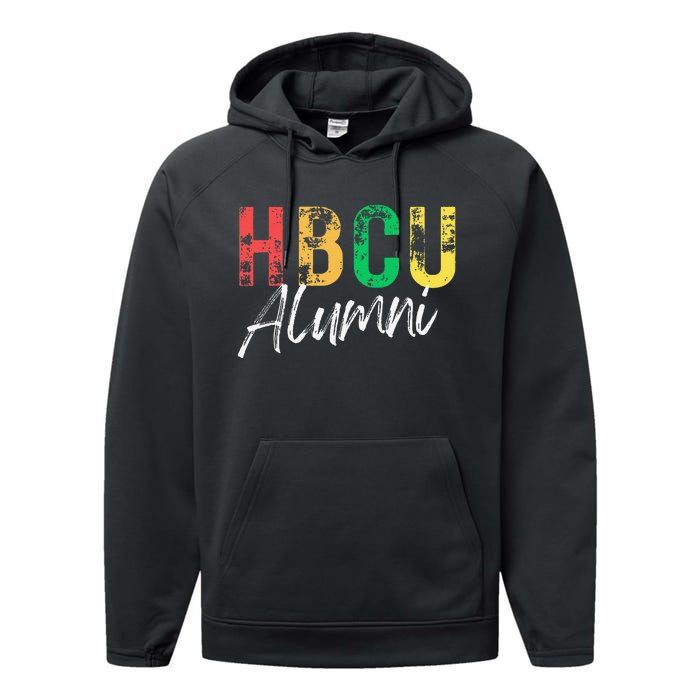 Historical Black College University Hbcu Alumni Graduate Gift Performance Fleece Hoodie