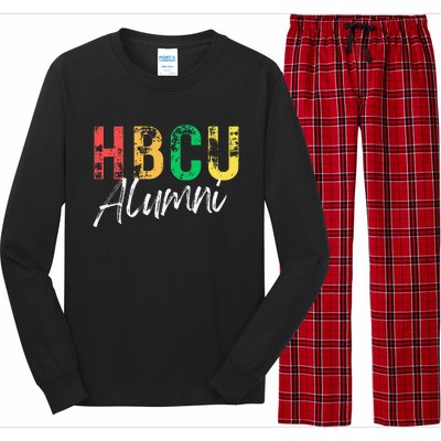 Historical Black College University Hbcu Alumni Graduate Gift Long Sleeve Pajama Set