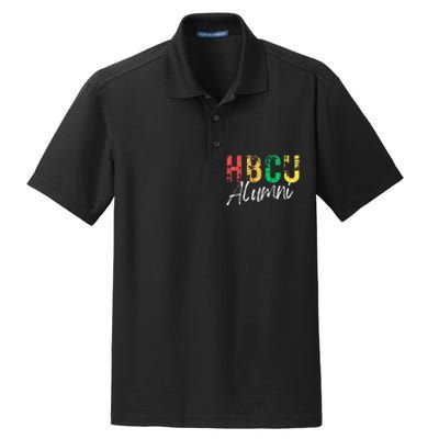 Historical Black College University Hbcu Alumni Graduate Gift Dry Zone Grid Polo