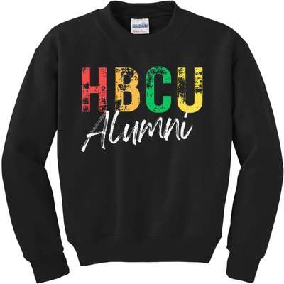 Historical Black College University Hbcu Alumni Graduate Gift Kids Sweatshirt