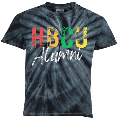 Historical Black College University Hbcu Alumni Graduate Gift Kids Tie-Dye T-Shirt