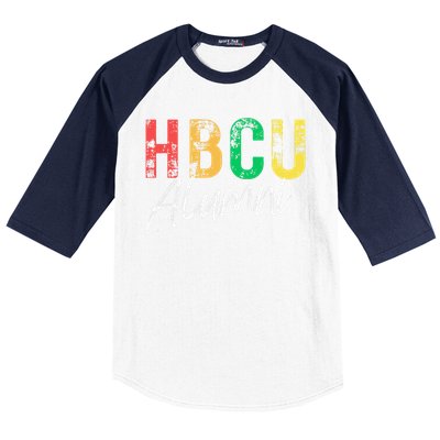 Historical Black College University Hbcu Alumni Graduate Gift Baseball Sleeve Shirt