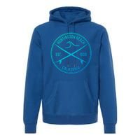 Huntington Beach California Surfer Gift Premium Hoodie