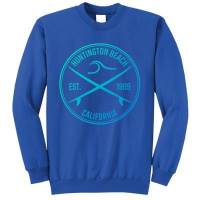 Huntington Beach California Surfer Gift Tall Sweatshirt