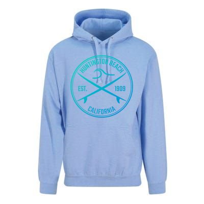 Huntington Beach California Surfer Gift Unisex Surf Hoodie