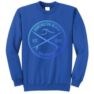 Huntington Beach California Surfer Gift Tall Sweatshirt