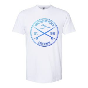 Huntington Beach California Surfer Gift Softstyle CVC T-Shirt