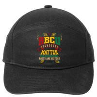 Hbcu Black College School Matters African American Student 7-Panel Snapback Hat