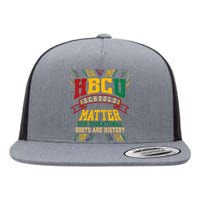 Hbcu Black College School Matters African American Student Flat Bill Trucker Hat