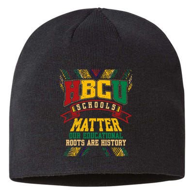 Hbcu Black College School Matters African American Student Sustainable Beanie