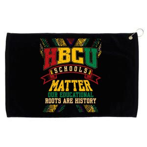 Hbcu Black College School Matters African American Student Grommeted Golf Towel