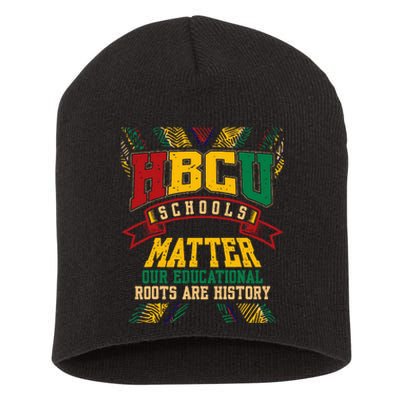 Hbcu Black College School Matters African American Student Short Acrylic Beanie