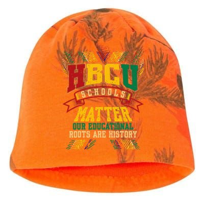 Hbcu Black College School Matters African American Student Kati - Camo Knit Beanie