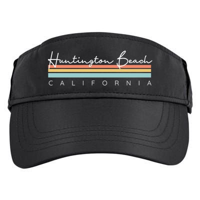 Huntington Beach California Cool Gift Adult Drive Performance Visor