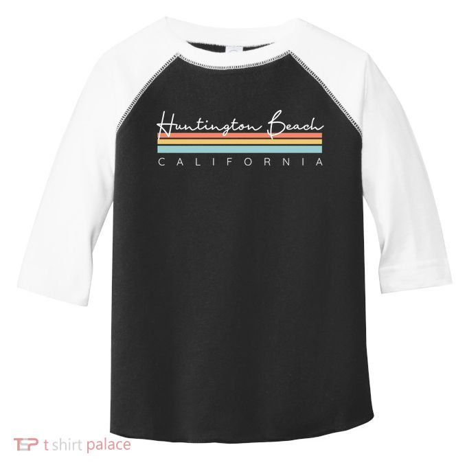 Huntington Beach California Cool Gift Toddler Fine Jersey T-Shirt